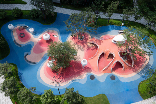 Red Dunes Playtopia / Xisui Design2023 - چین