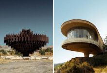 معماری متروک شوروی سابق